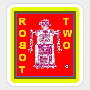 Robot 2 Sticker